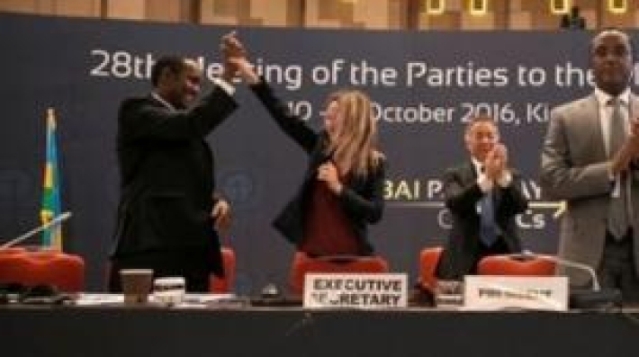 People clapping