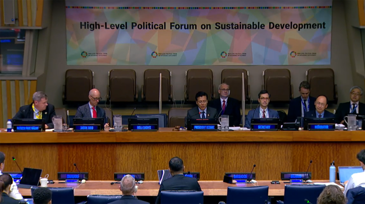 HLPF - SDG 8 Side event