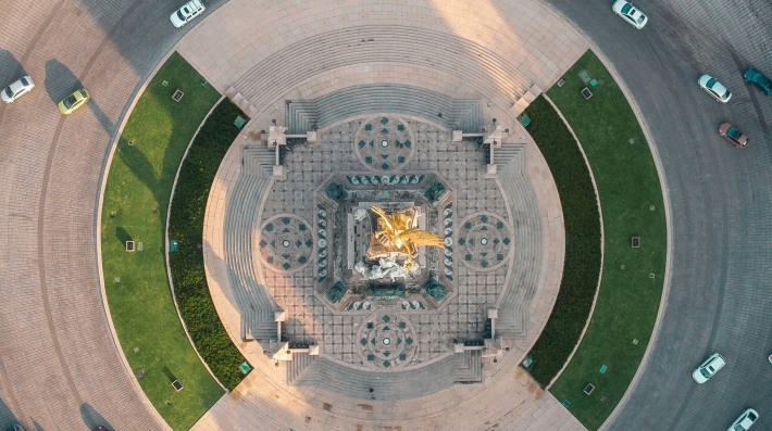 Glorieta o rotonda en la Ciudad de México