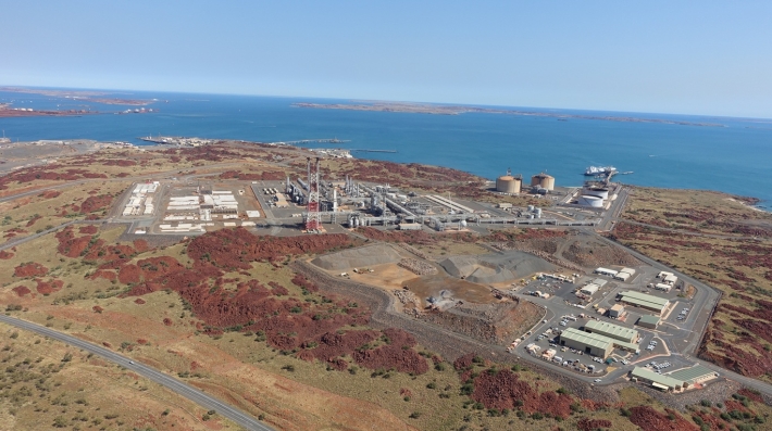 At Pluto LNG
