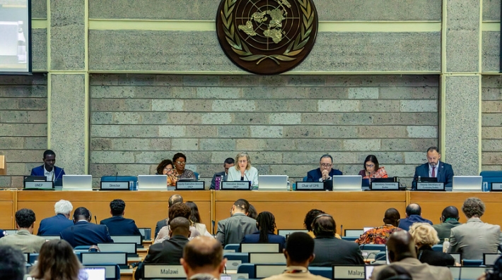 Podium of the 12th annual subcommittee meeting