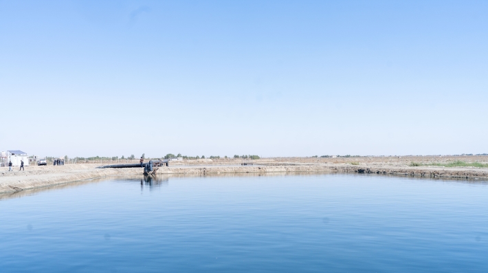 Constructed wetland in Islah, Thi Qar