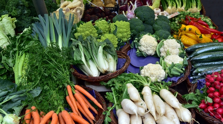Market vegetables