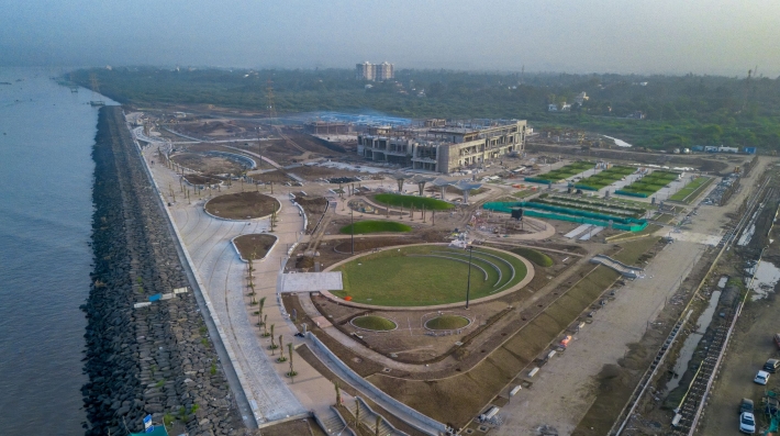 A construction site