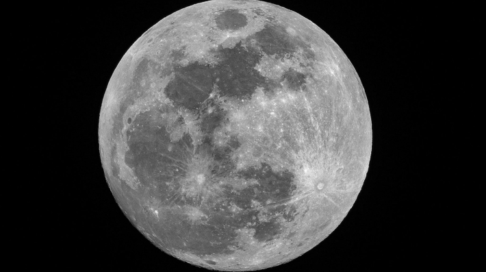 The moon