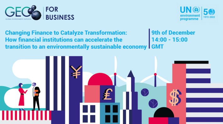 GEO for Business finance brief launch poster
