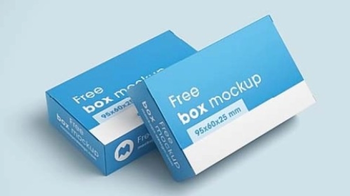 mockup box of pills